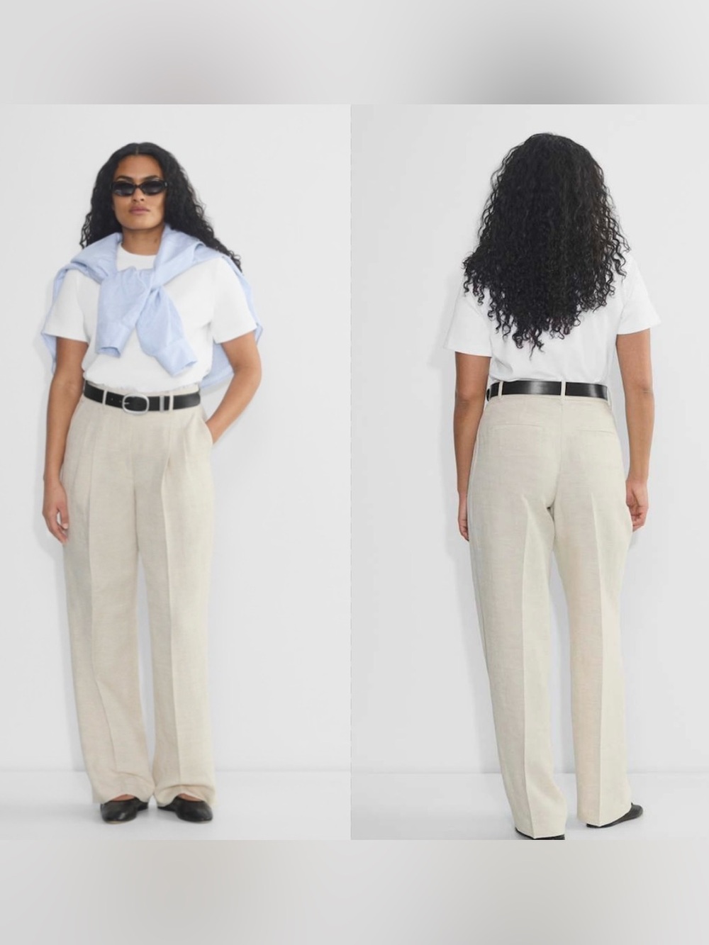 NWOTS Aritzia The Effortless Pant™ Curve-Fit - CruiseLinen™ Sz 0